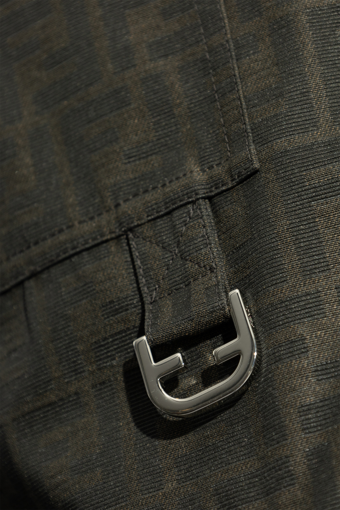 Fendi Jacket with leather collar | Men's Clothing | Vitkac